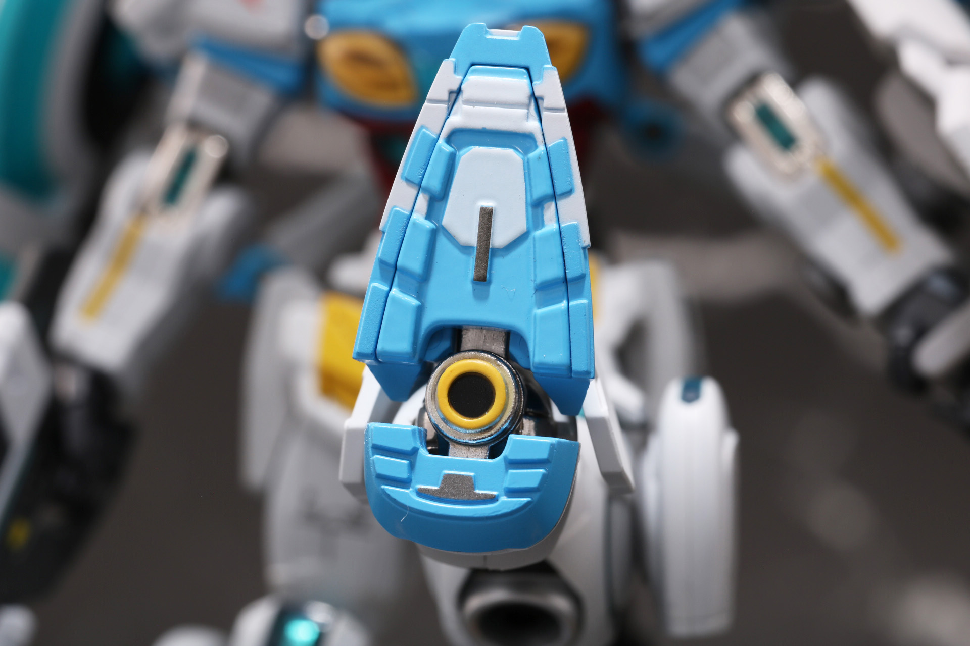 足裏も細かく色分け。ノズルも再現されている