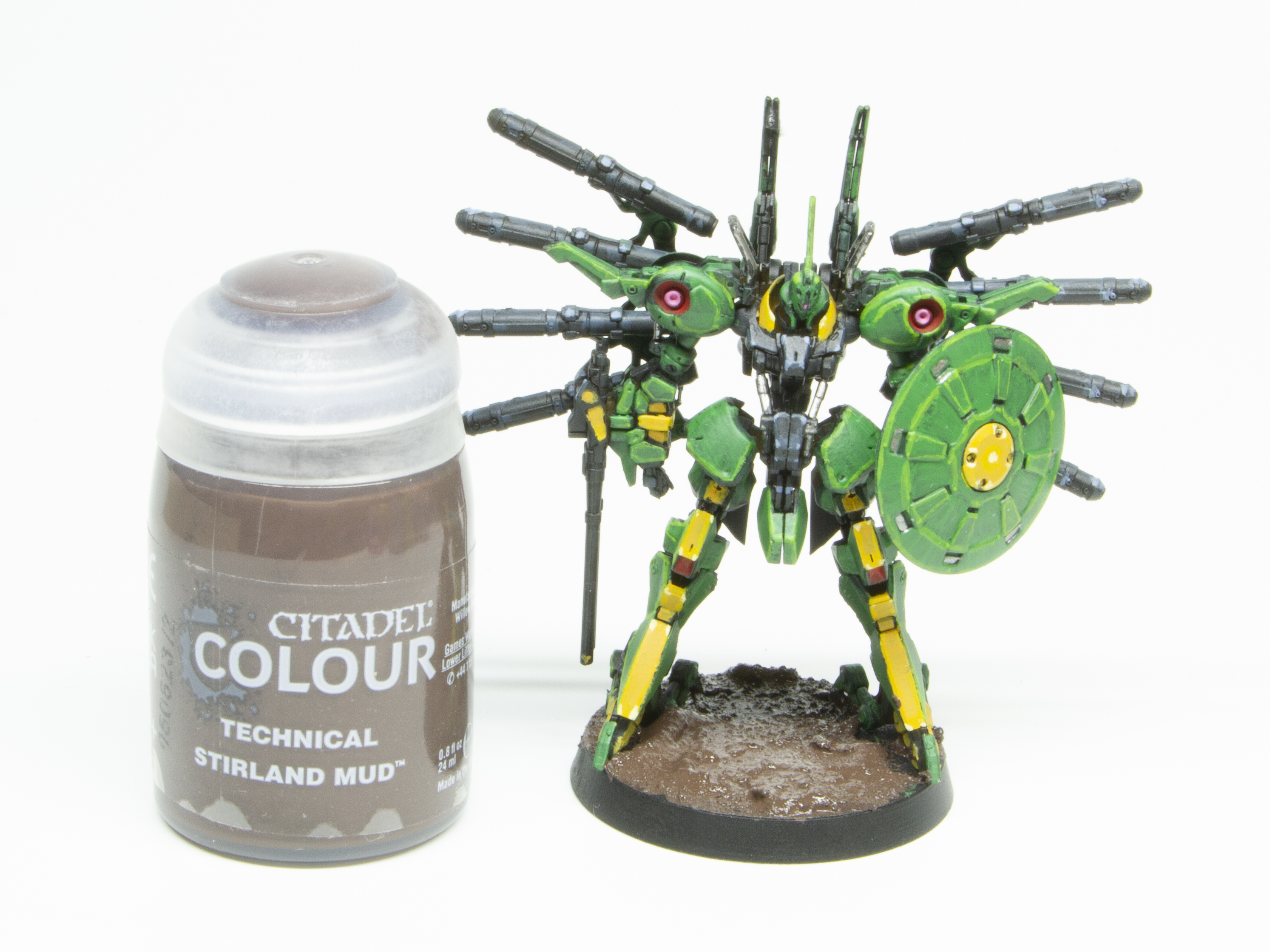 「スターランド・マッド」は乾くまで1時間以上かかる。ゆっくり待とう