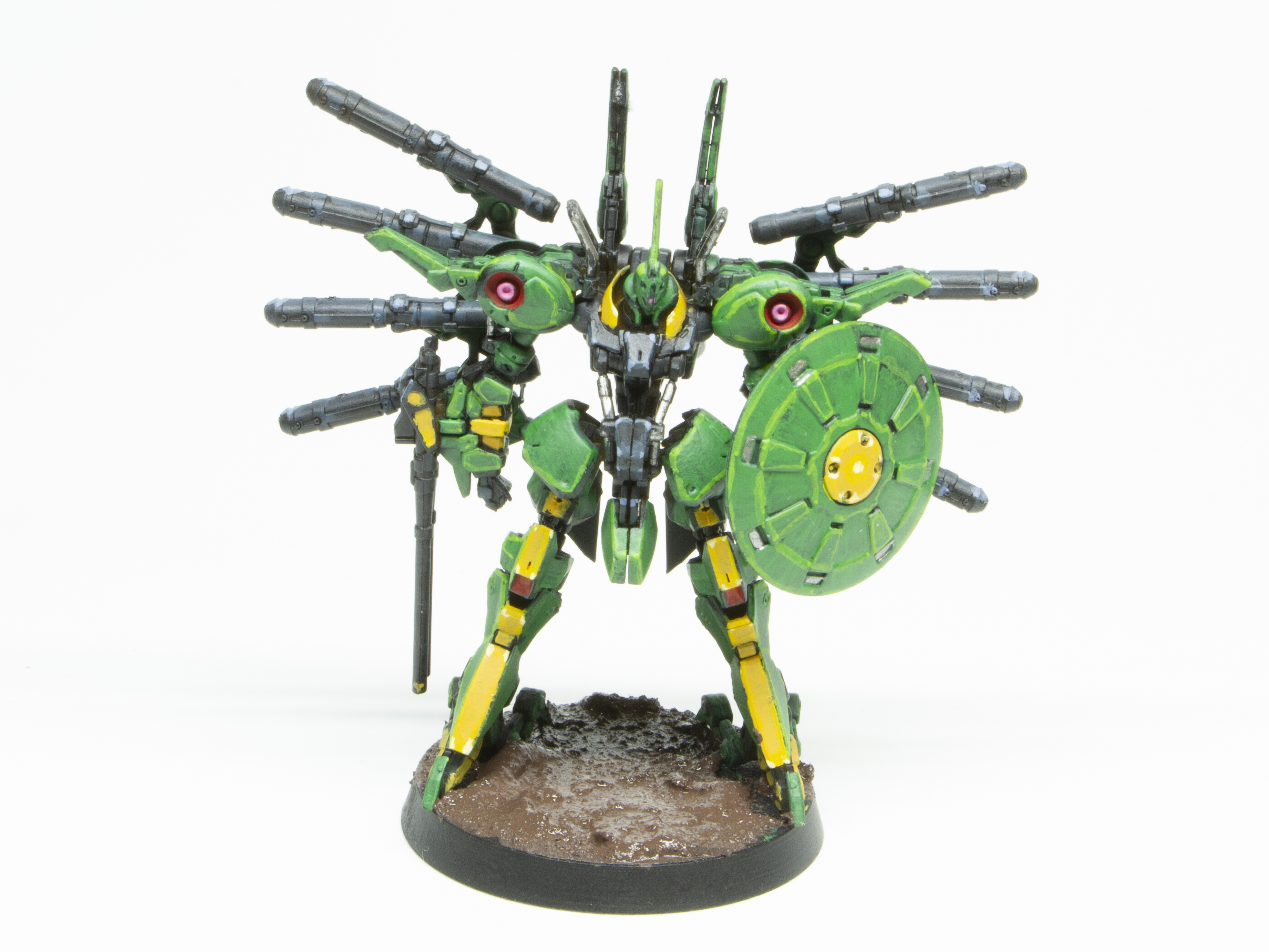 レイヤーカラーまで塗った状態