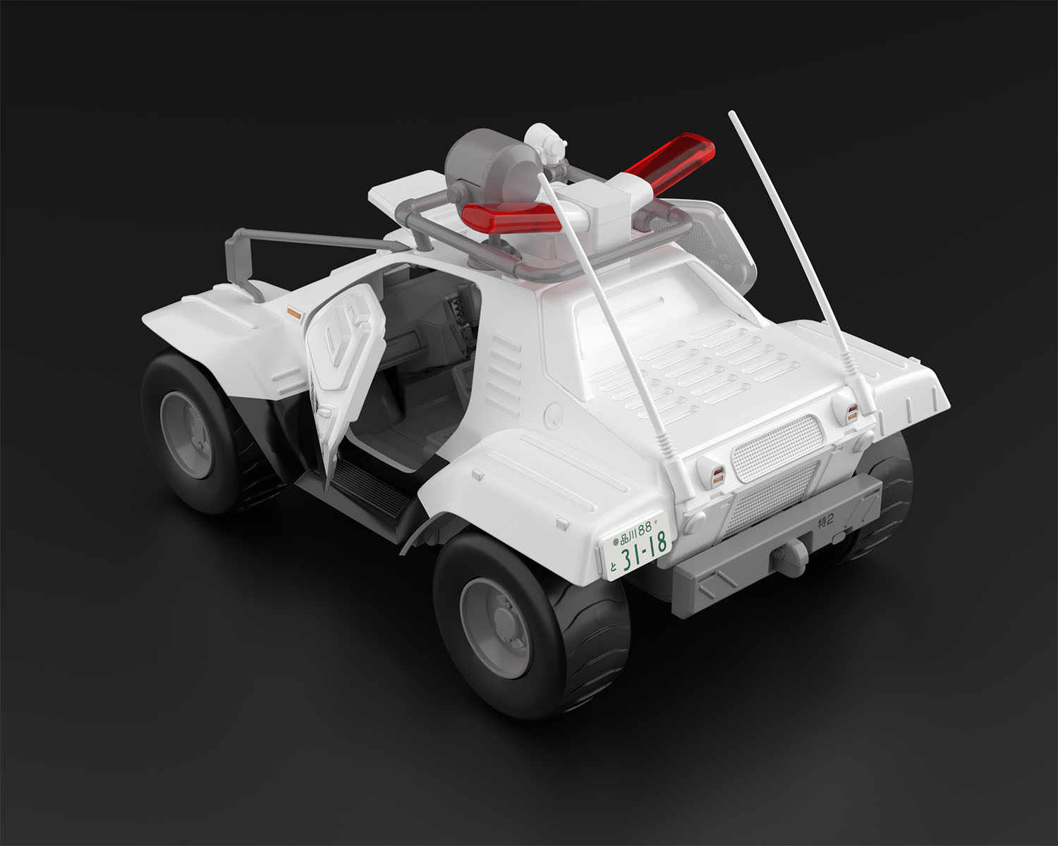 同スケールのガードロボ「BEL-1999 カルディア」1体が付属