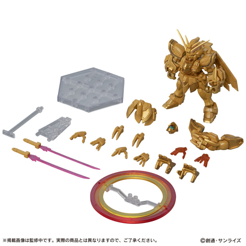 機動武闘伝Gガンダム」よりゴッドガンダムとマスターガンダムが