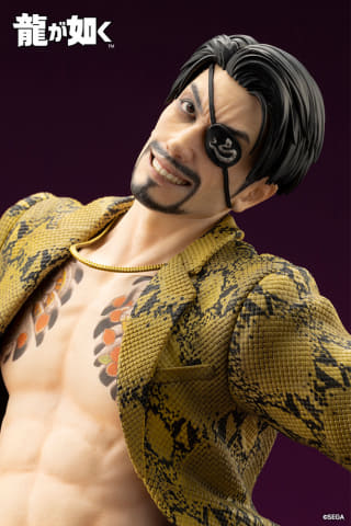 コトブキヤ、「龍が如く」よりフィギュア「真島吾朗」の彩色見本