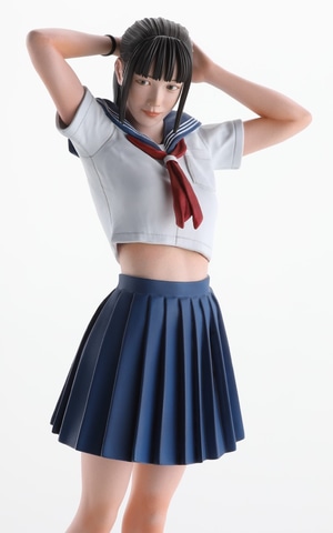 美少女フィギュアコレクション·10体セット④ 新品未開封 1/12 リアルフィギュア コレクション No.44 “セーラー服”【SP646