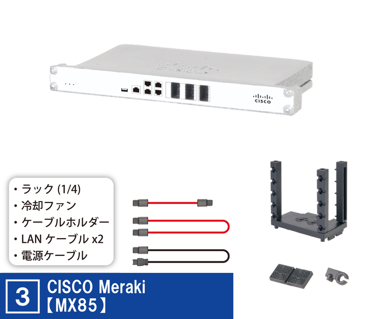 「CISCO Meraki【MX85】」