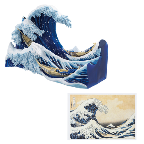 葛飾北斎の一番くじが8/31発売。荒々しい大波を描いた“冨嶽三十