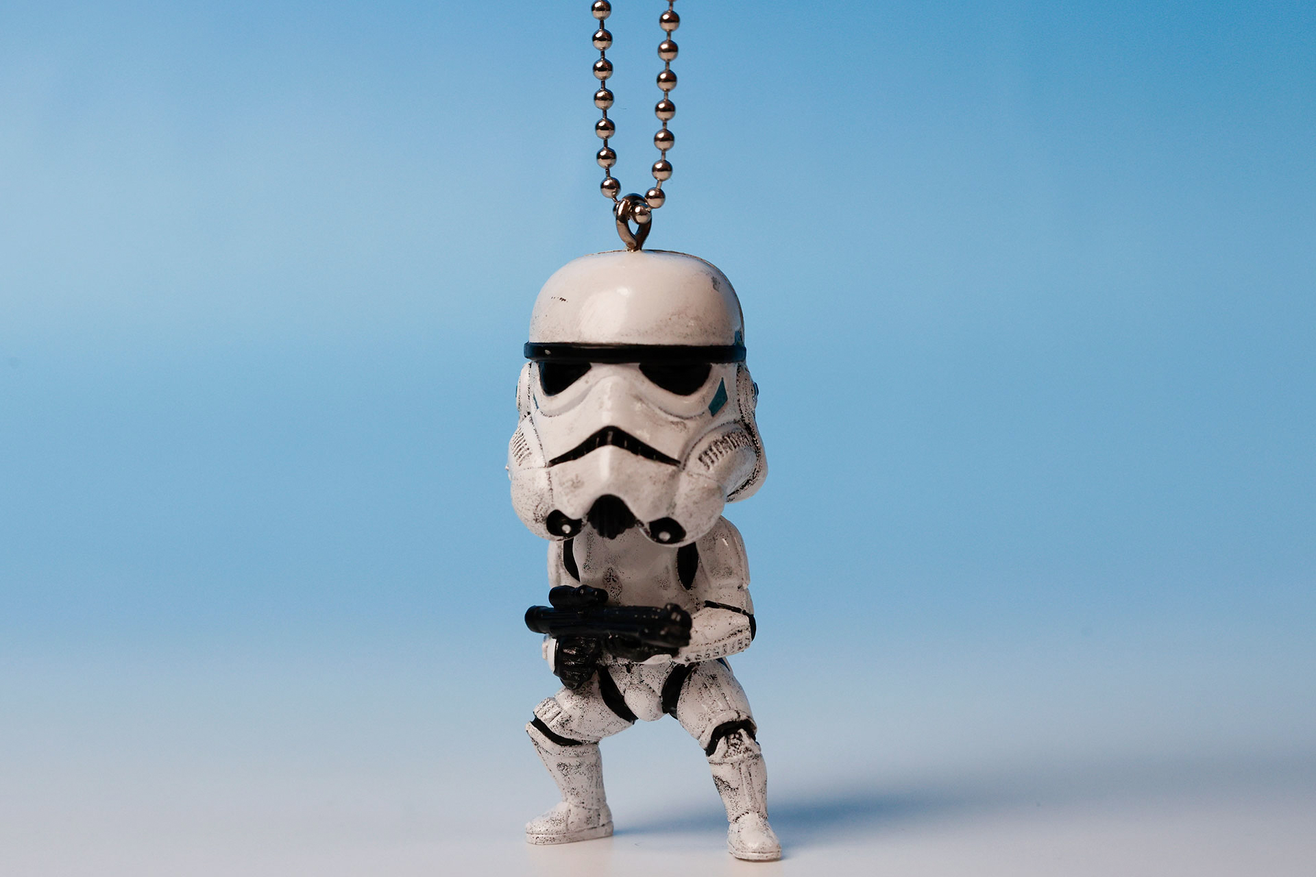 キーチェーンを付けたところ