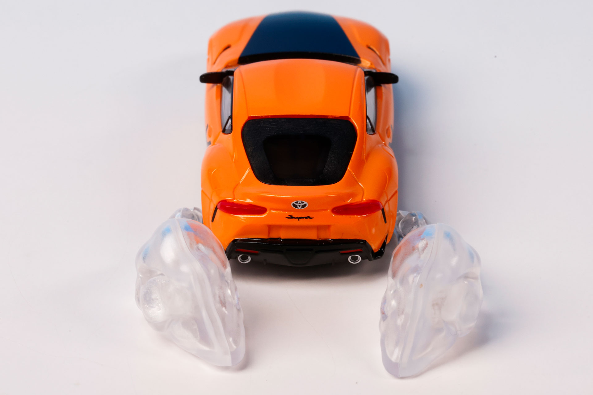 後ろから見ると、さらにボリューム感が増して見える