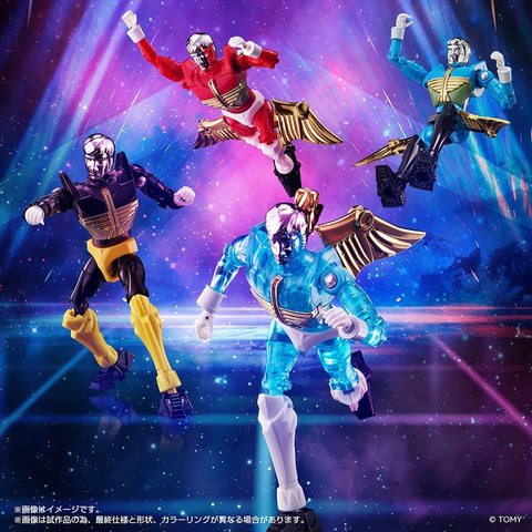 ミクロマンコマンド① ミクロマン コマンド1号4体セット」がタカラトミーモール限定で