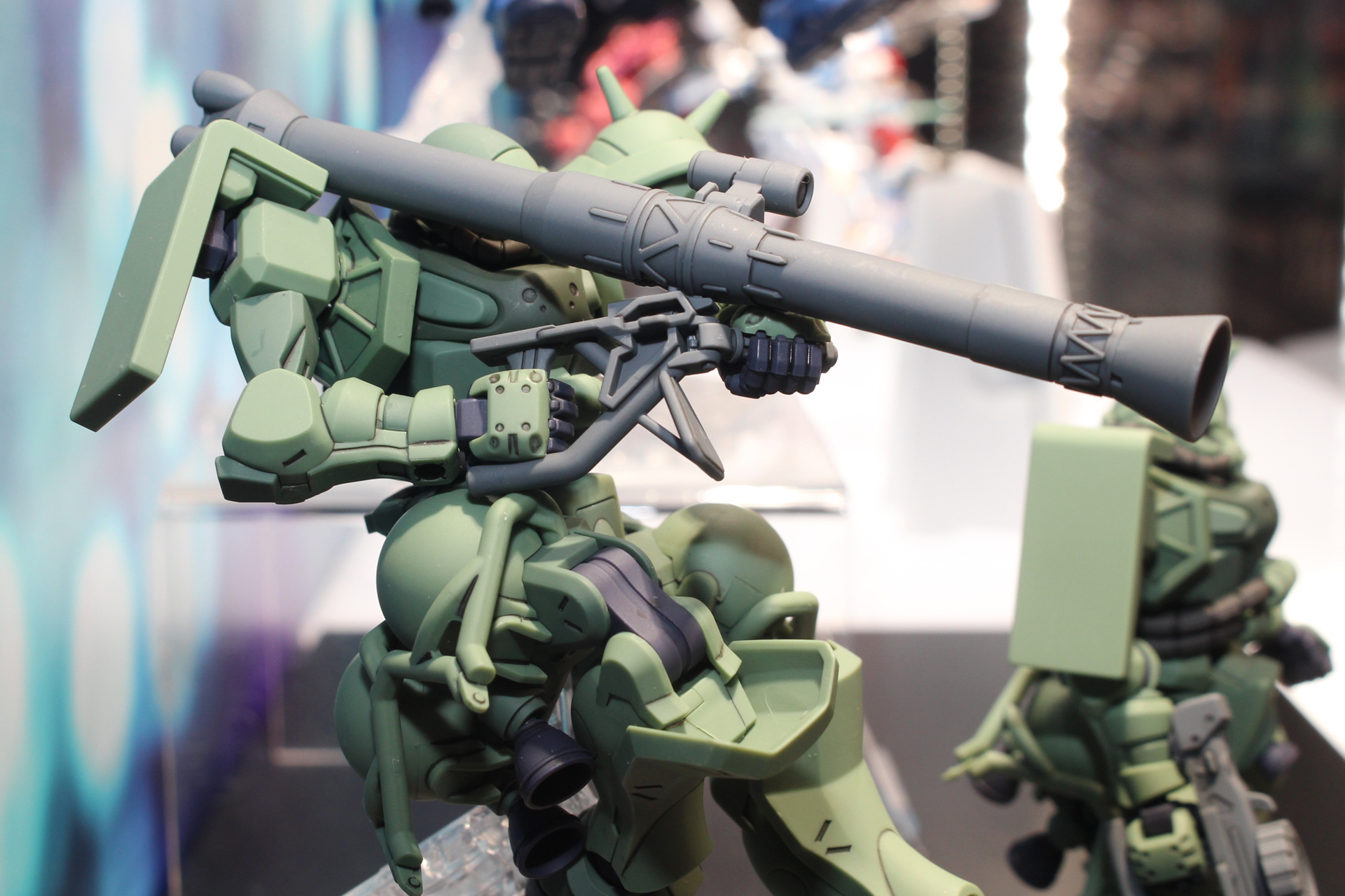 バズーカを装備した様子