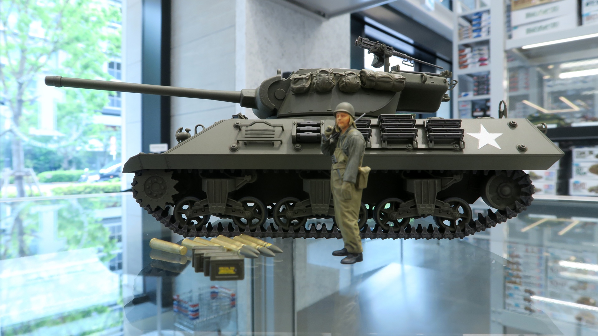 「1/35 アメリカ駆逐戦車 M36」は8月発売予定。価格は4,950円