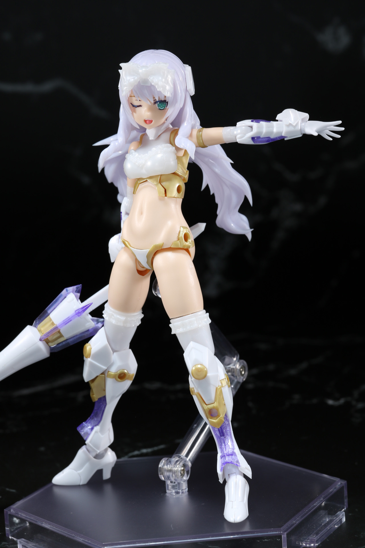 威風堂々としたポーズ