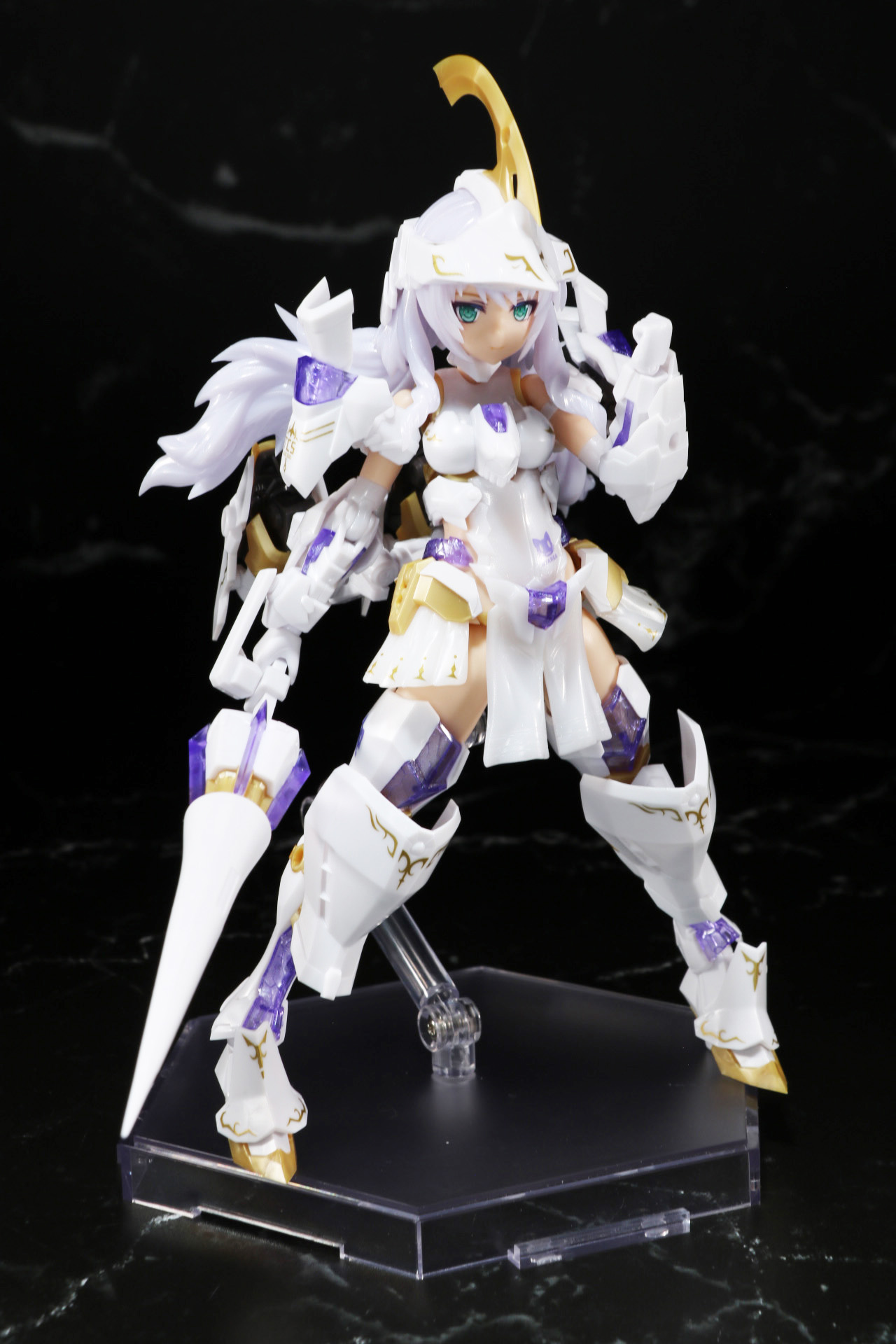 「へイルラング」を掲げるポーズ