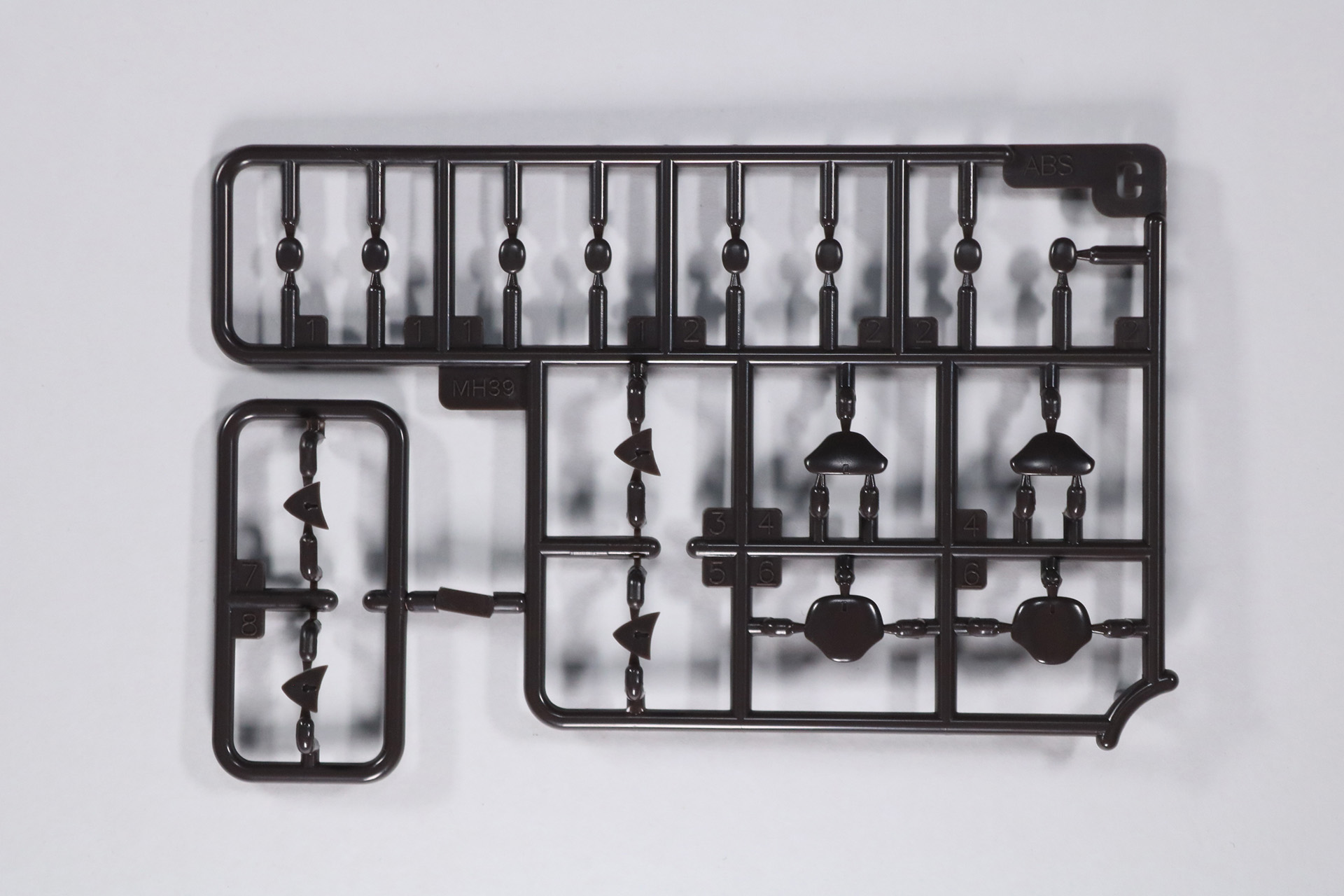 パーツC、パーツD×2