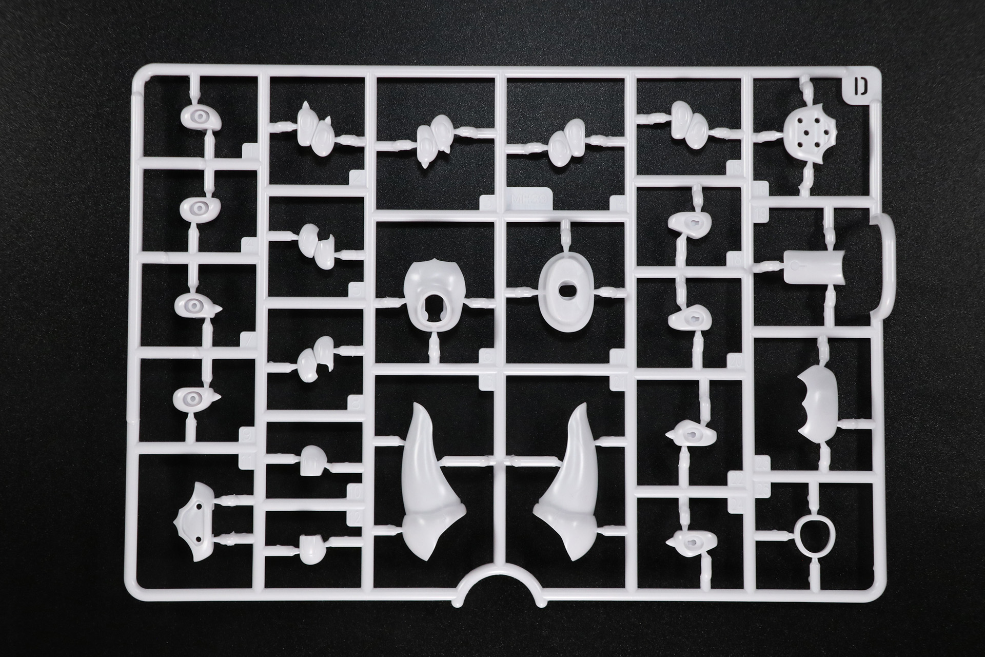 パーツC、パーツD×2