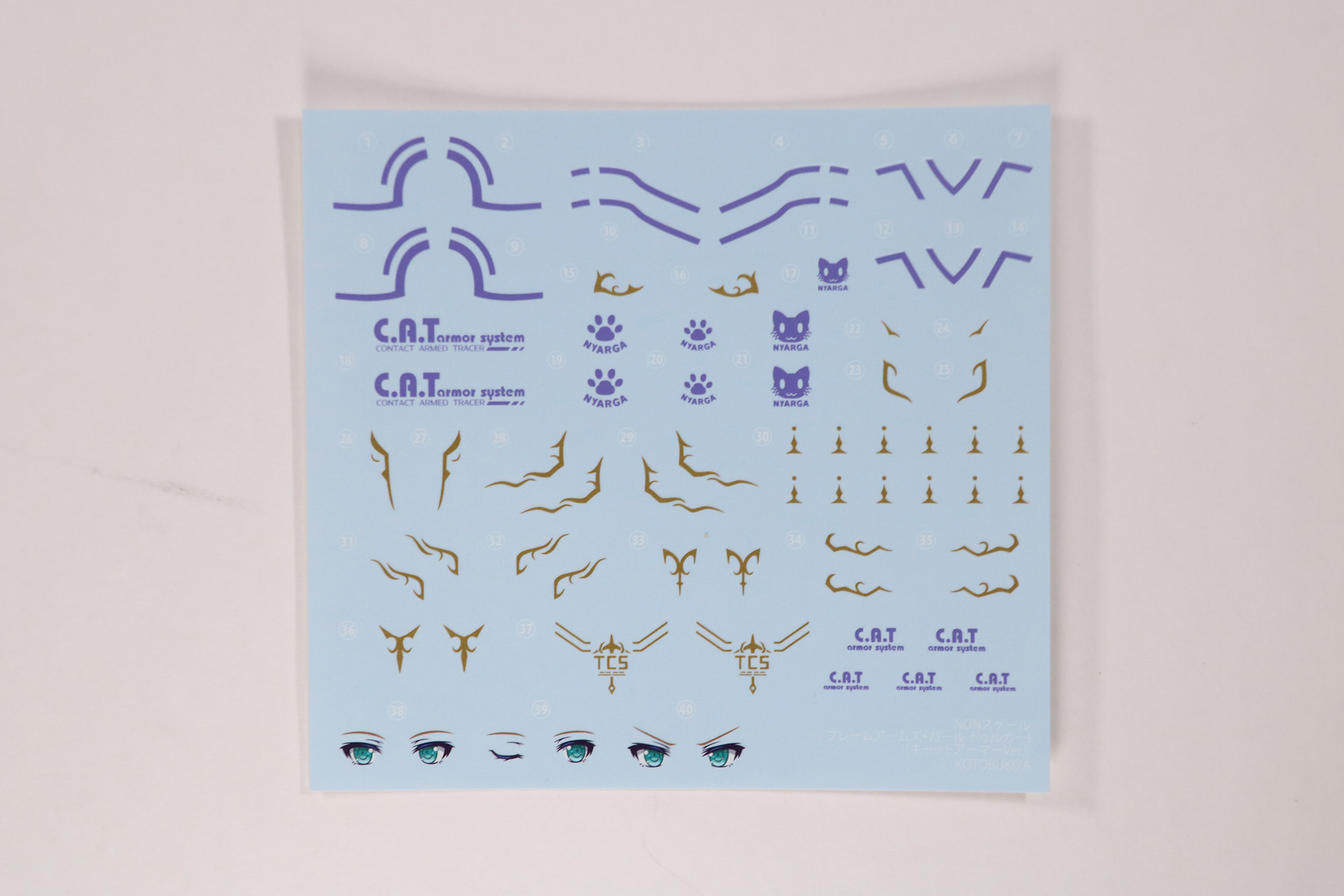 水転写デカール