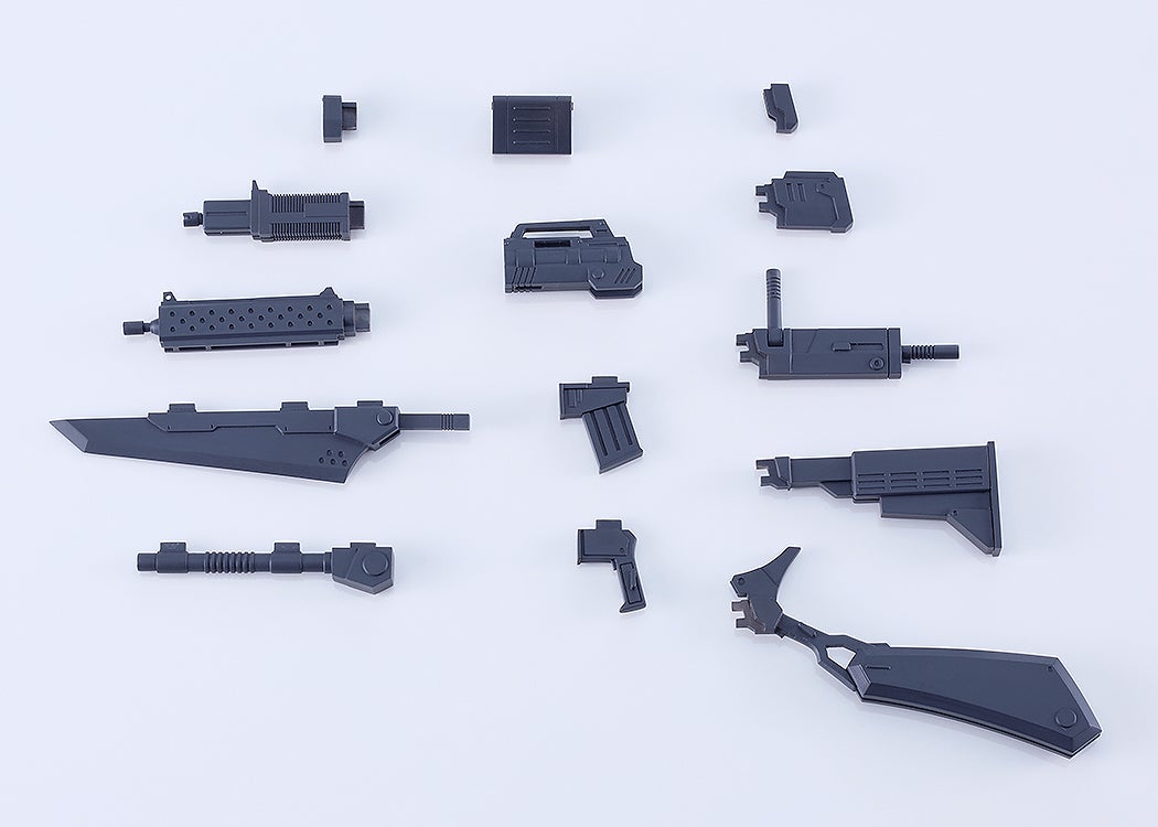 ※別売りのティタノマキアシリーズと組み換えが可能。画像は「MODEROID SIDE：GR エーデルシュタインⅡ（ツヴァイ）」（別売）、「MODEROID SIDE：GR アークラウド」（別売）、「MODEROID SIDE：R フォーゲルグ」（別売）、「MODEROID SIDE：R ブリッツシュラーク」（別売）との組み換え例です。