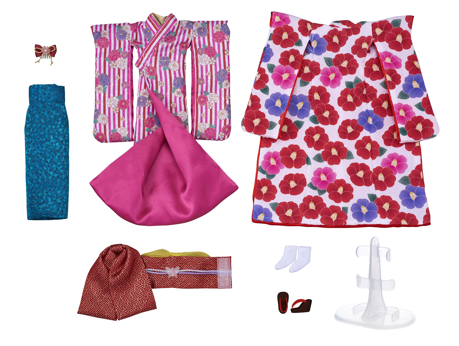 セット内容（着物背面）