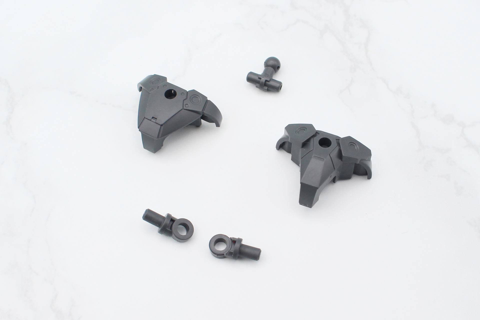 腰部の組み立て