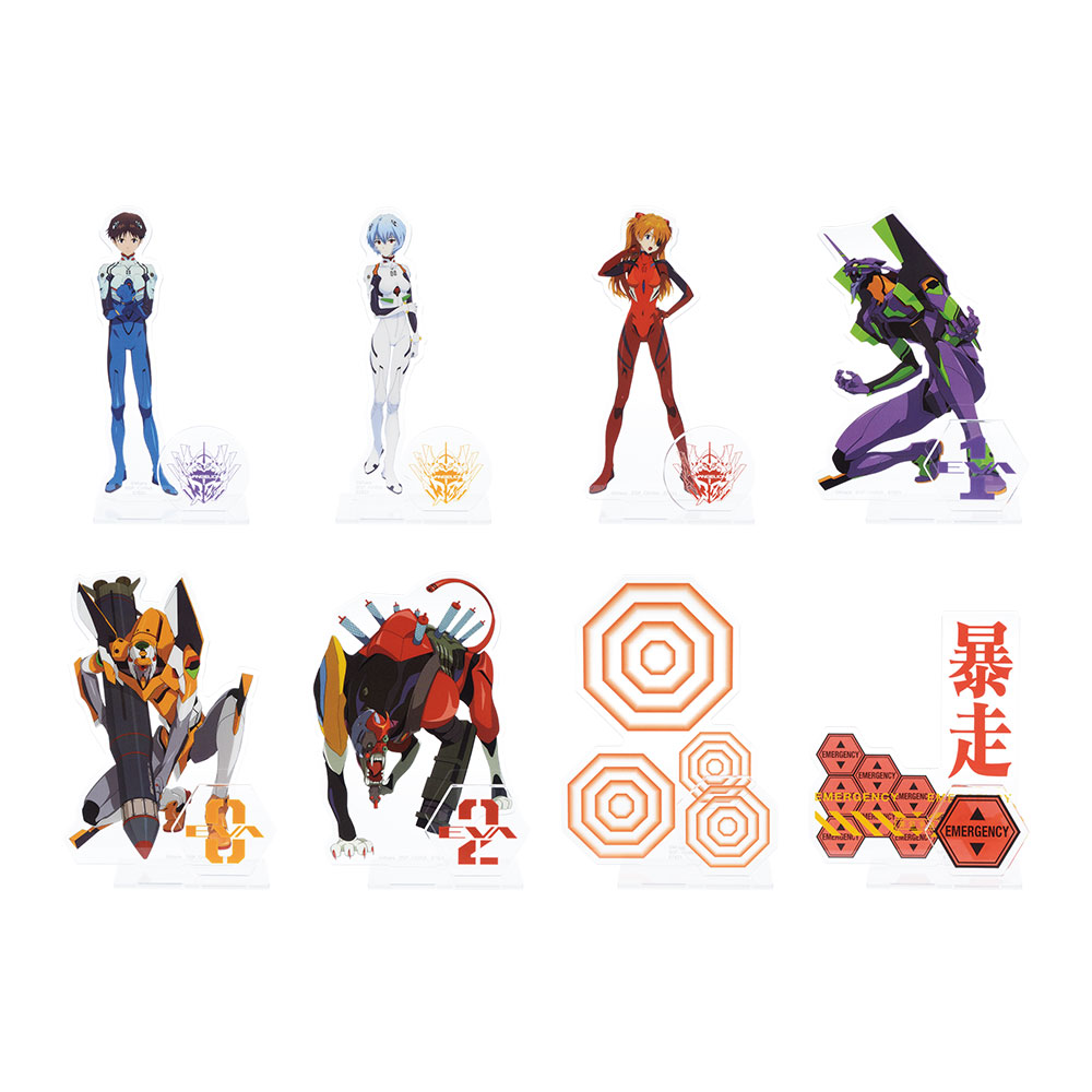 F賞 レイヤーアクリルスタンド/サイズ：約8.5～10cm/全8種