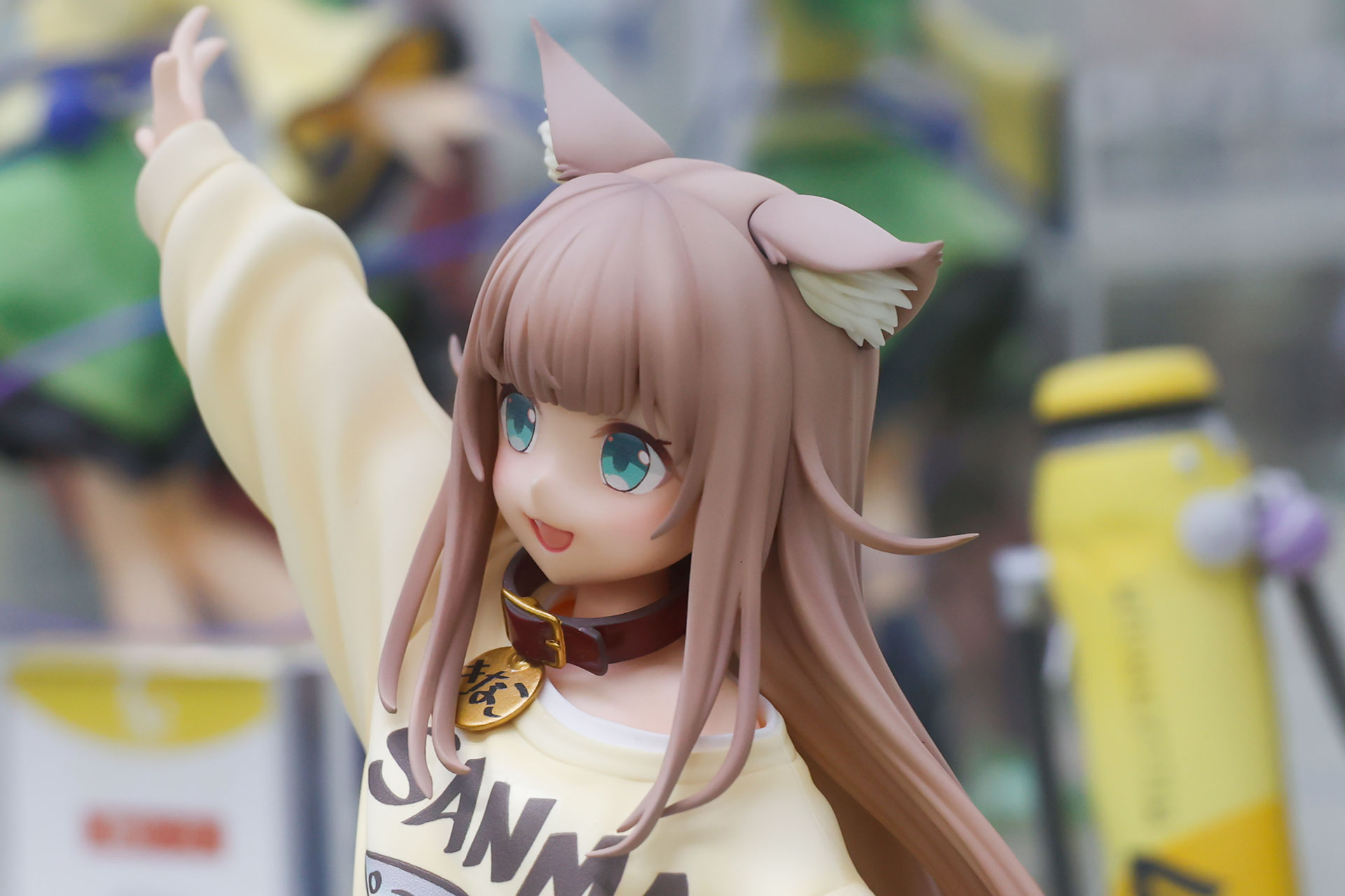 長い髪も丁寧に作られている