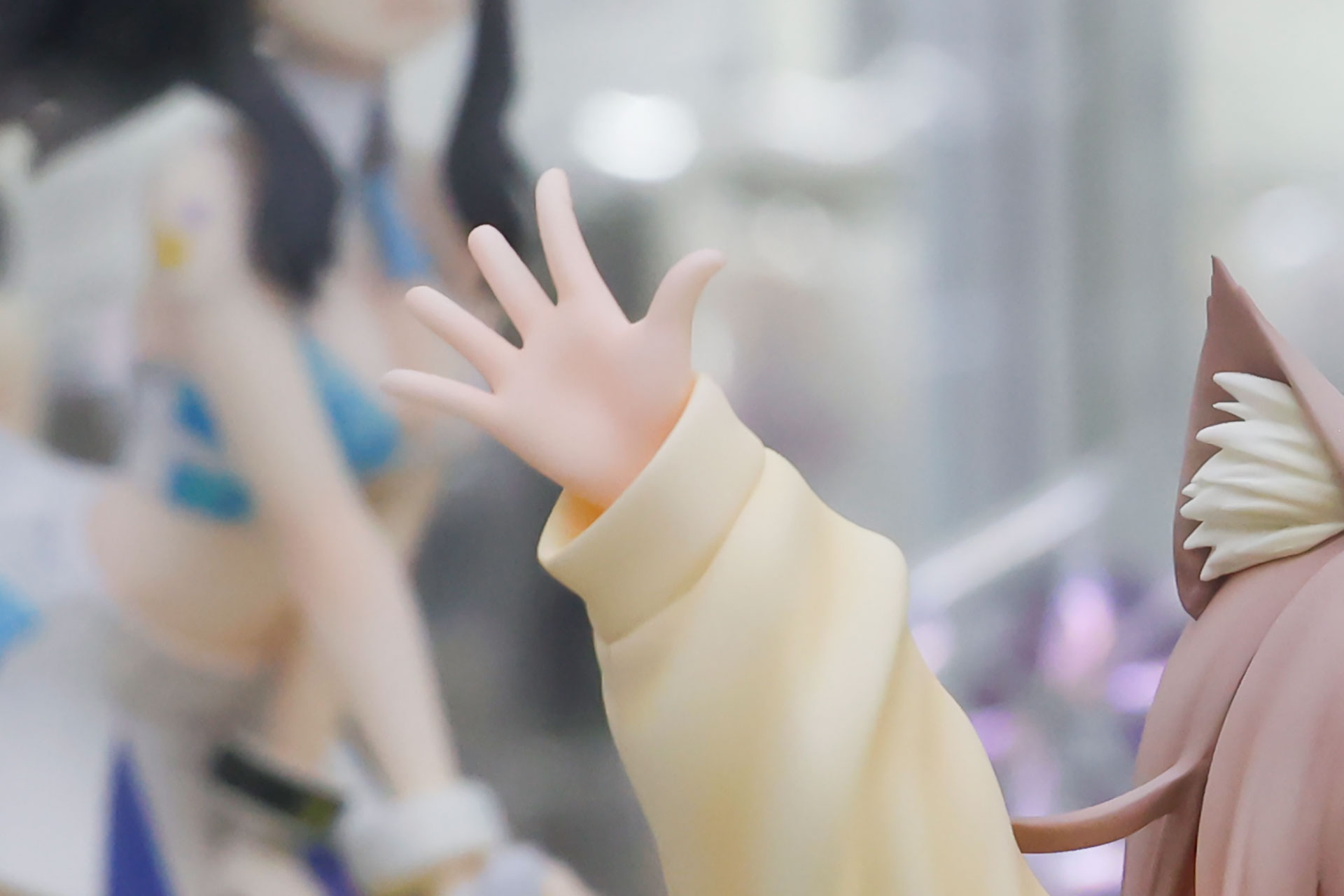 手も柔らかそうだ