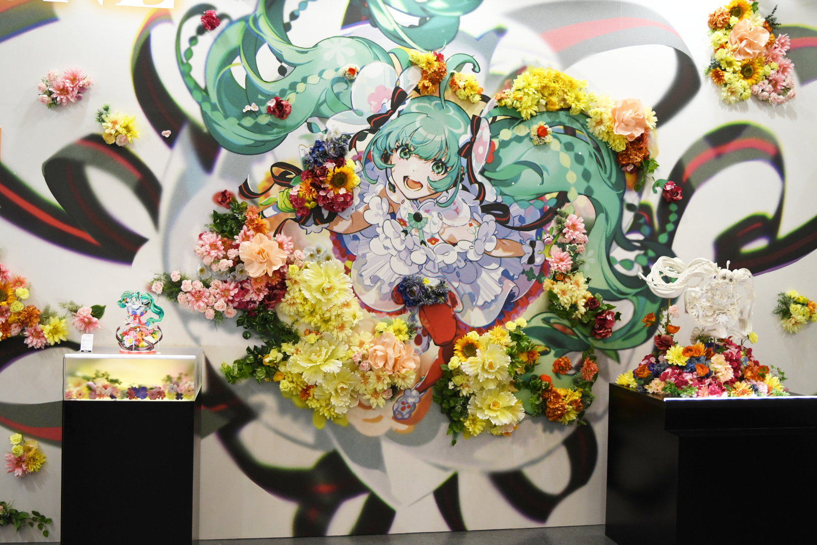 今回のイベントの大きく取り上げられていた初音ミクコーナー