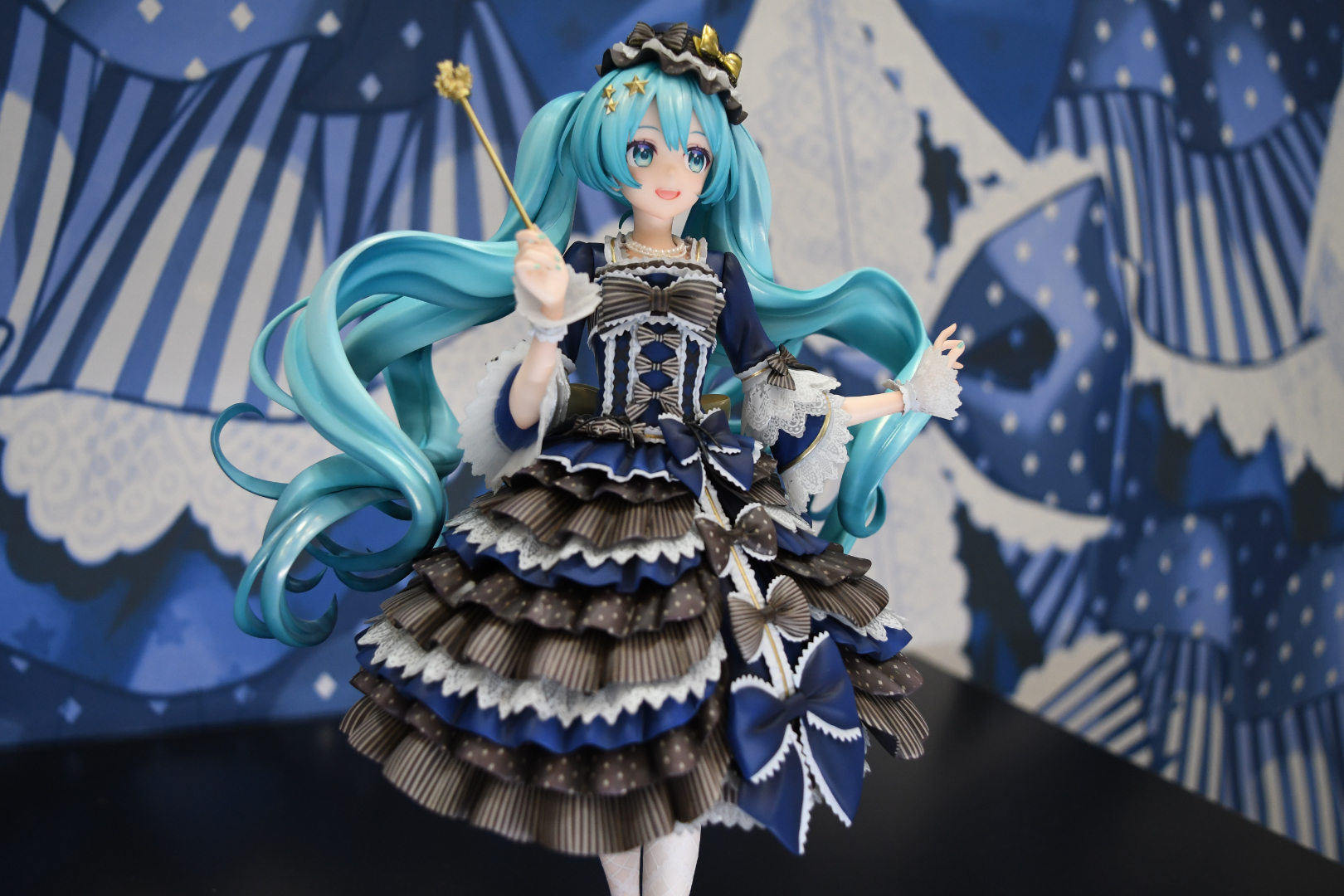 星空の台座も流星ア・ラ・モードのイメージにマッチしている