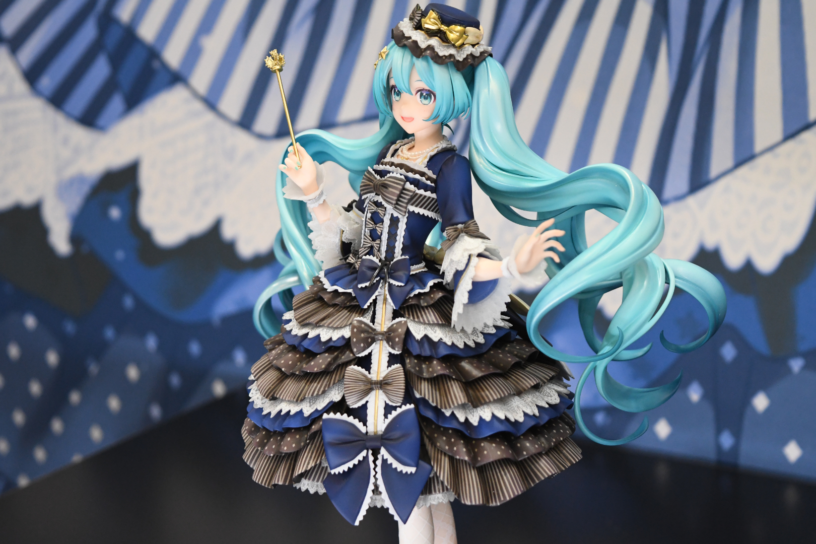 星空の台座も流星ア・ラ・モードのイメージにマッチしている