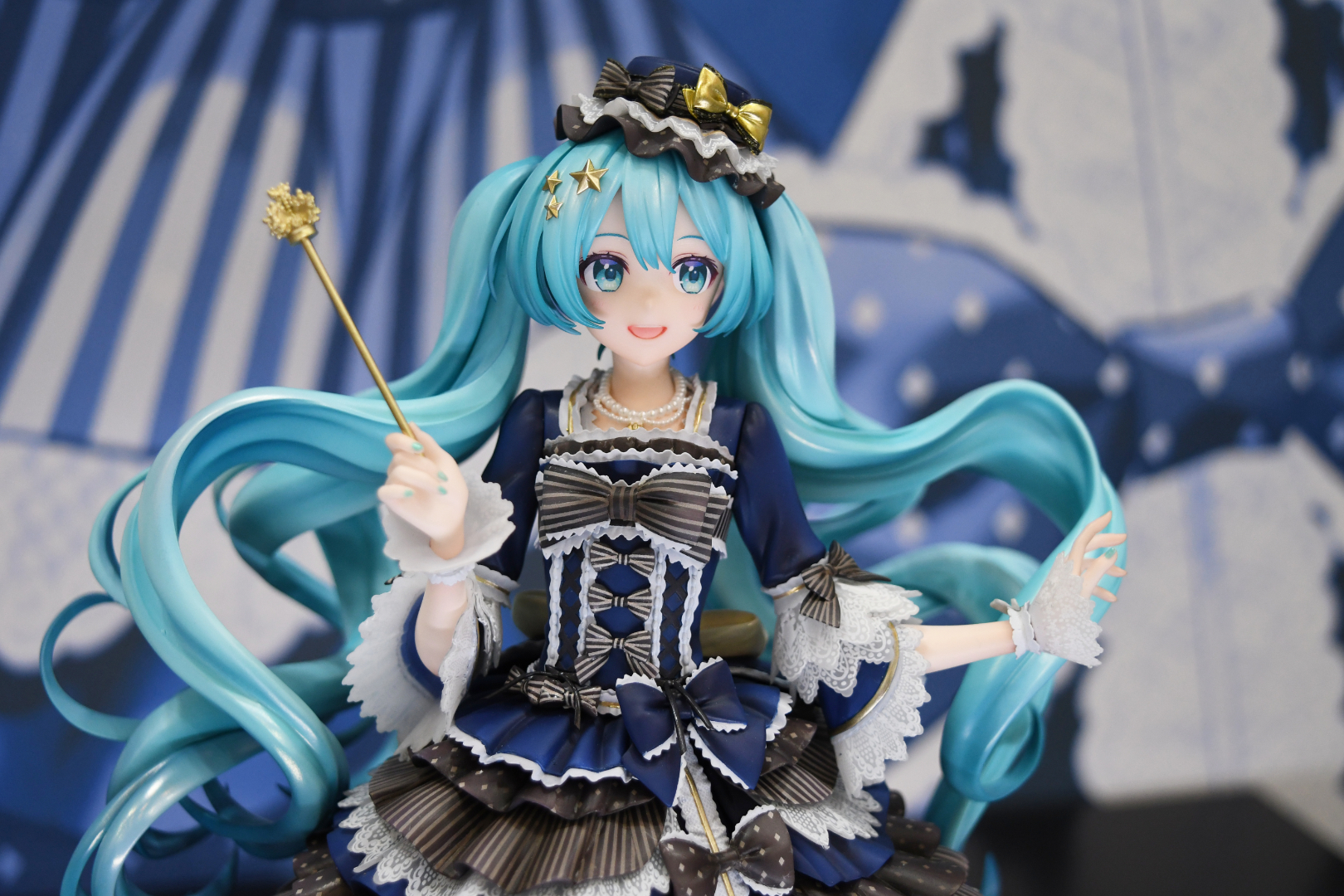 星空の台座も流星ア・ラ・モードのイメージにマッチしている