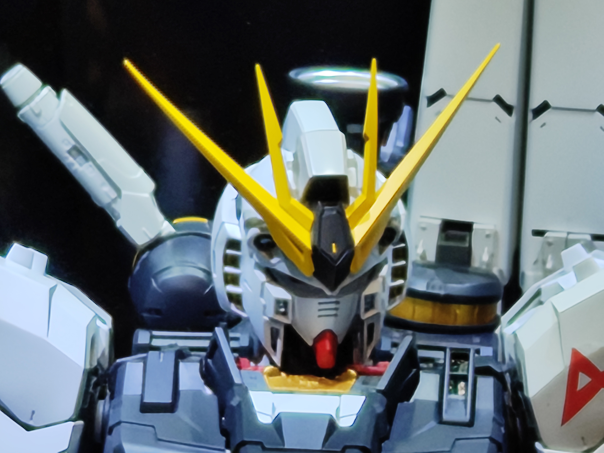 アンテナ部のディティール