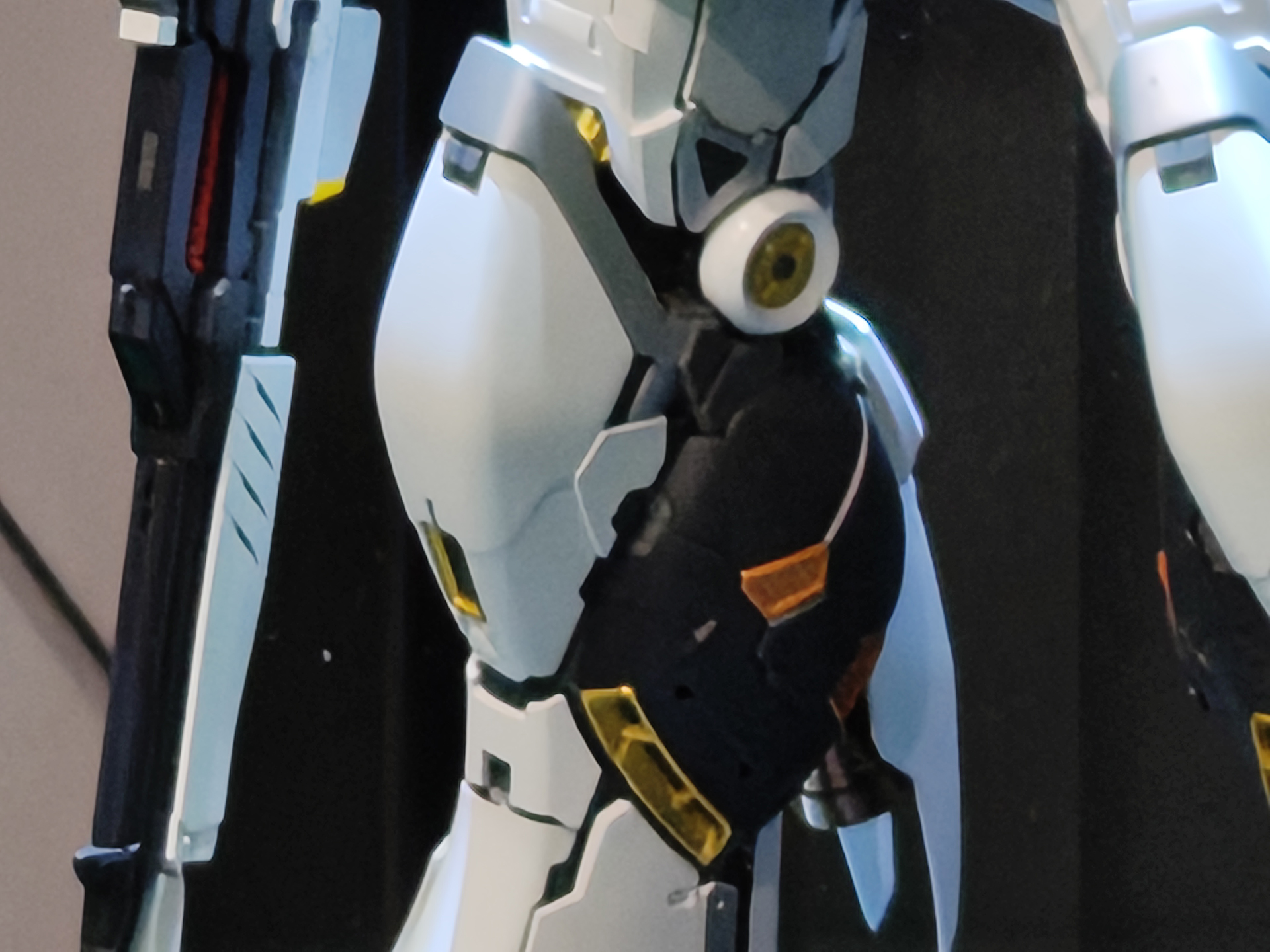 膝関節のディティールも確認できる