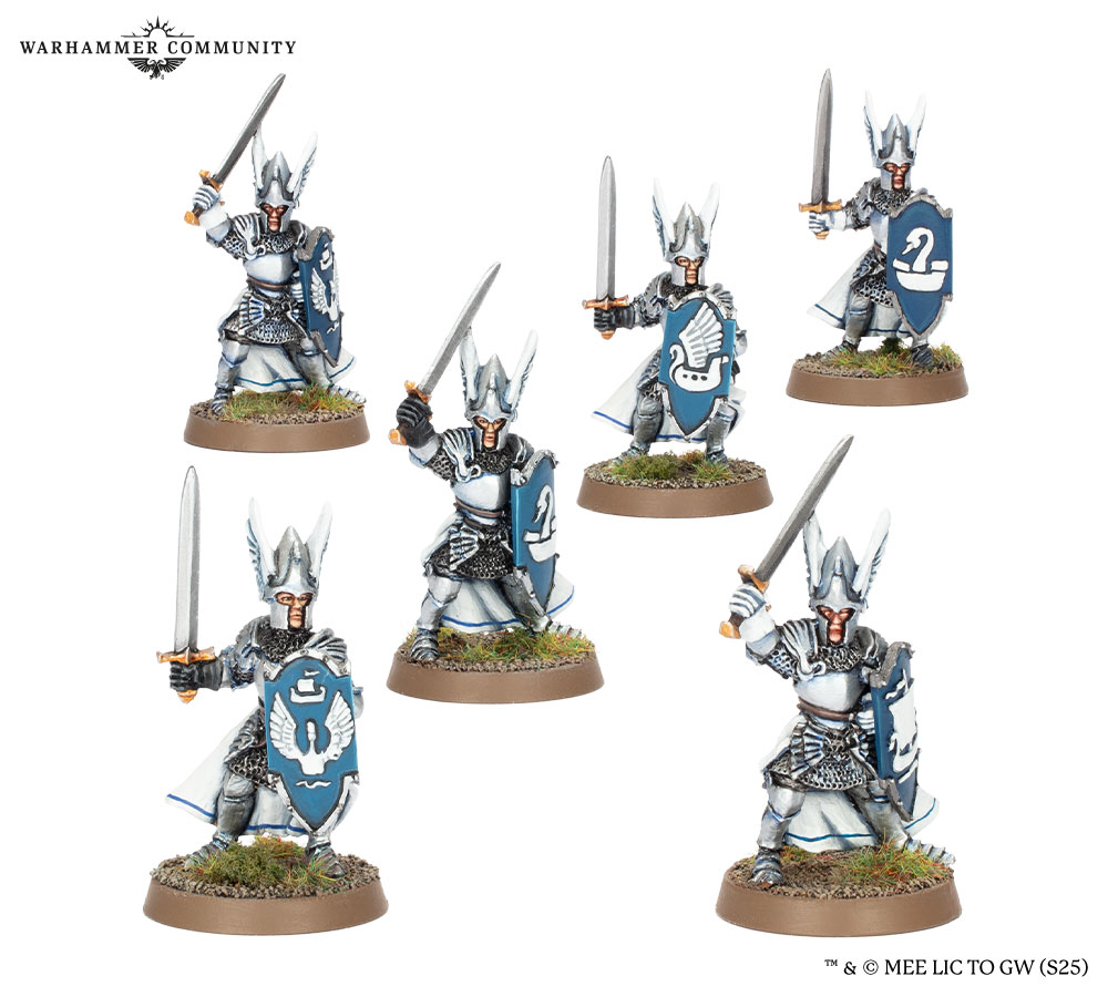 Swan Knights on Foot