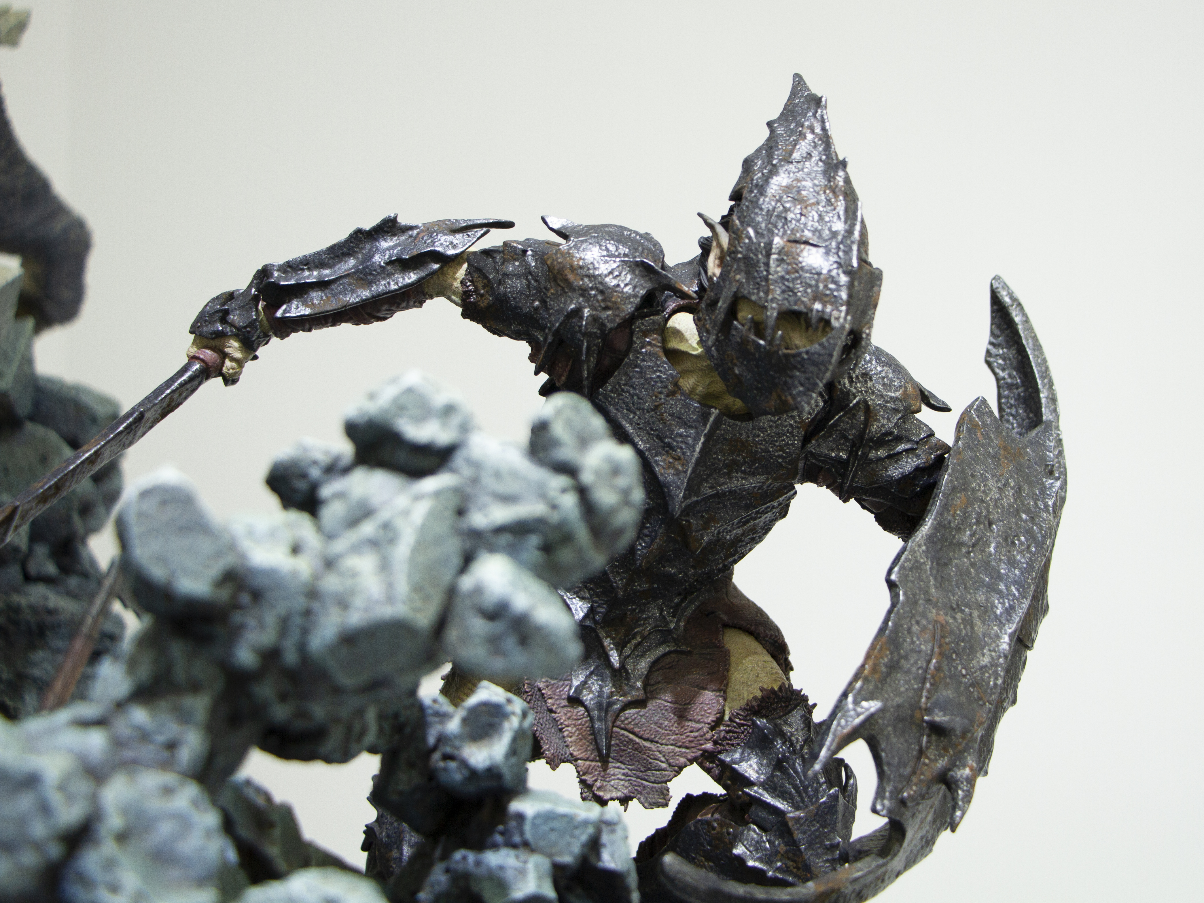 ゴブリンは兜の中も造形