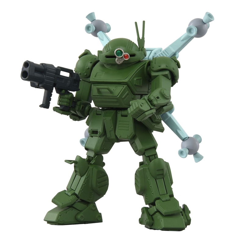 大腿ポジションを残しての降着スタイルが可能。コクピットハッチの開閉も再現