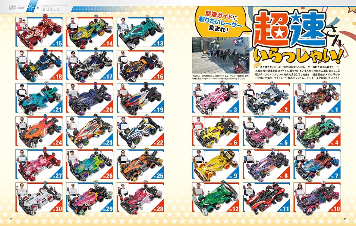 ミニ四駆グランプリ2025 東京大会参加レーサーの紹介