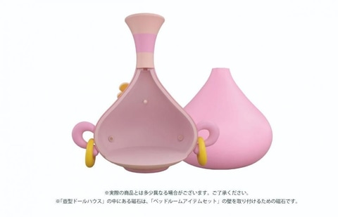 AKUBIGIRL」のアクビちゃんの壺型ドールハウス、家具や