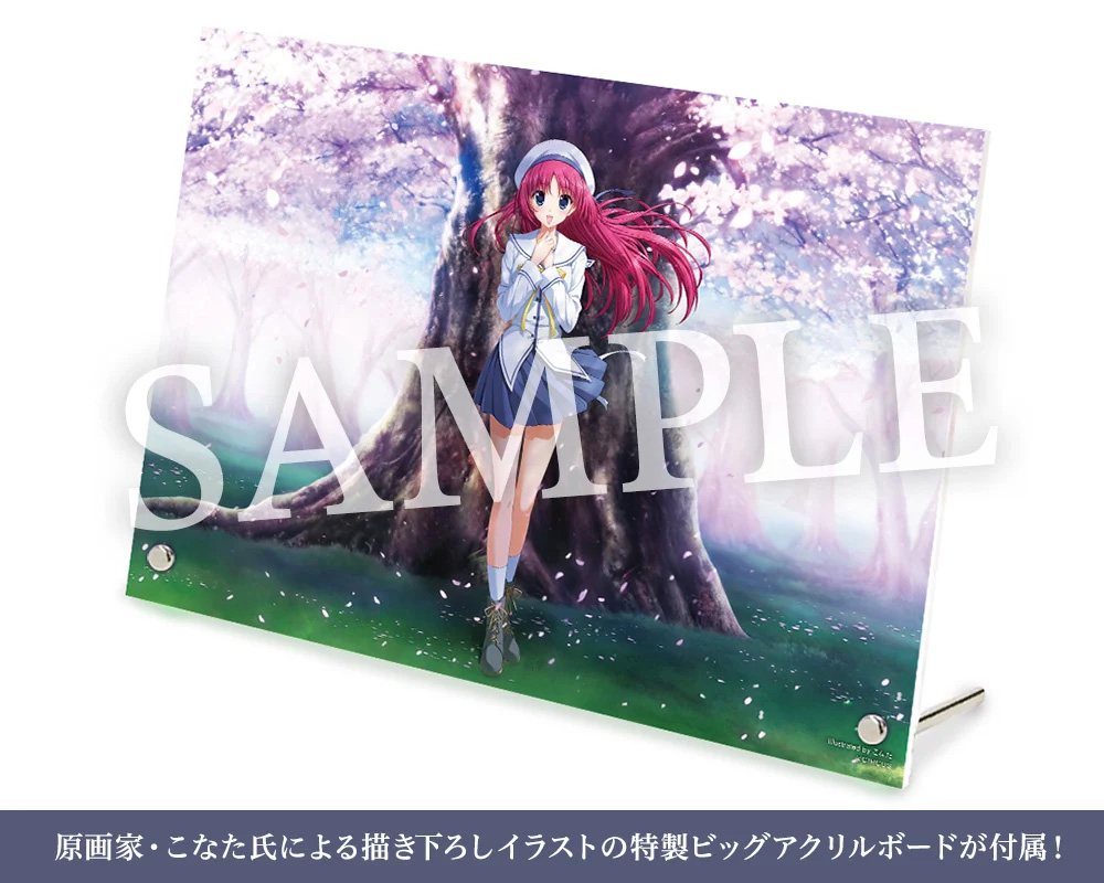 DX版付属「特製ビッグアクリルボード(約196×280mm)」