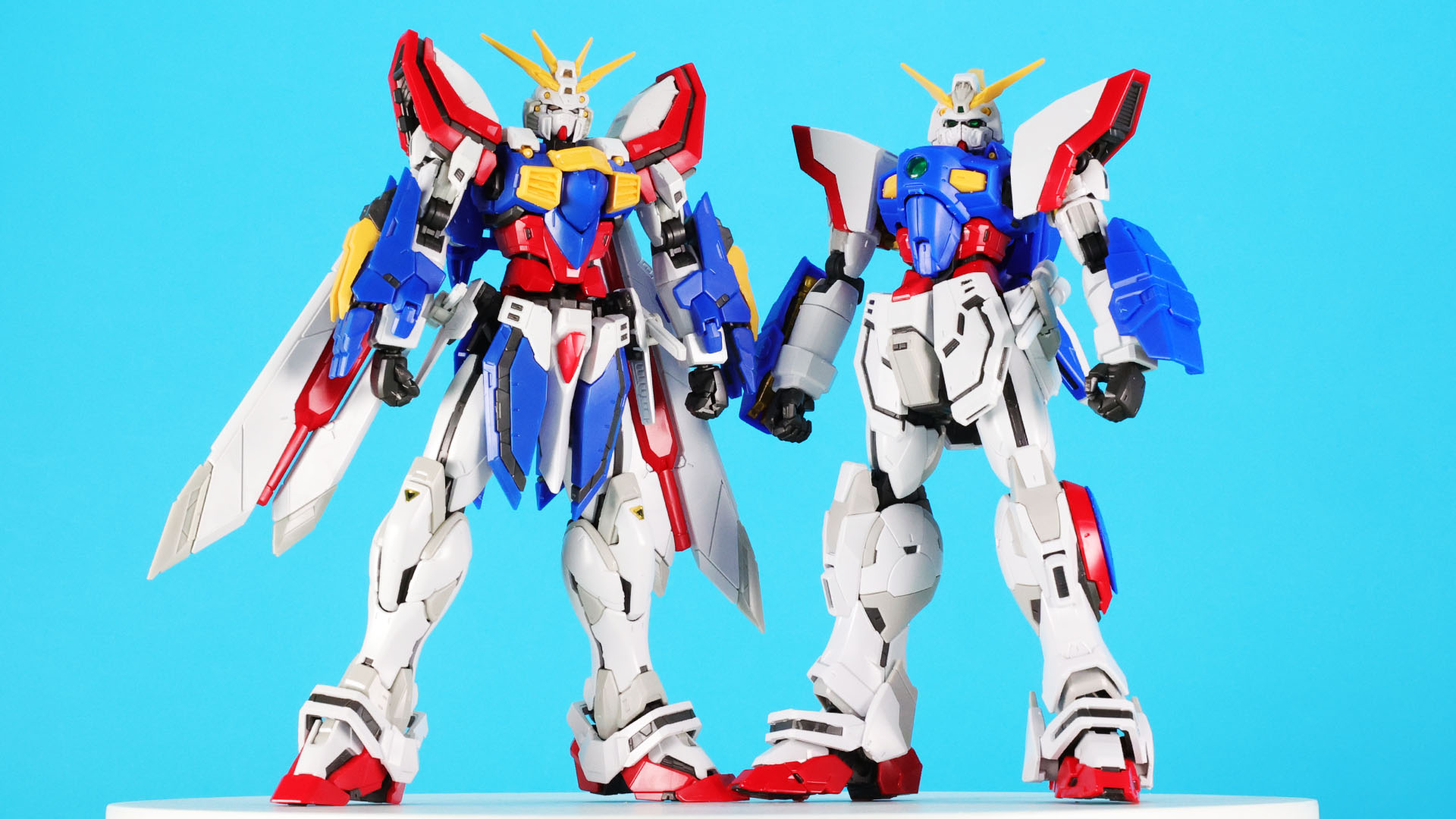 ネオジャパンのモビルファイターがRGで揃った！