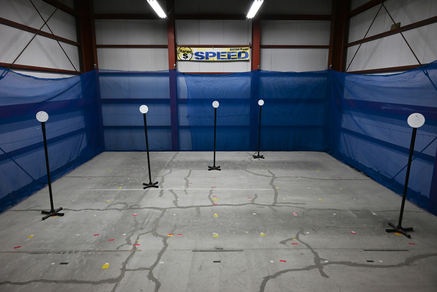 定められたストップターゲット以外の4枚をどの順番で撃つかは不問。ちなみに画像の並べ方は「Five to Go」というステージ