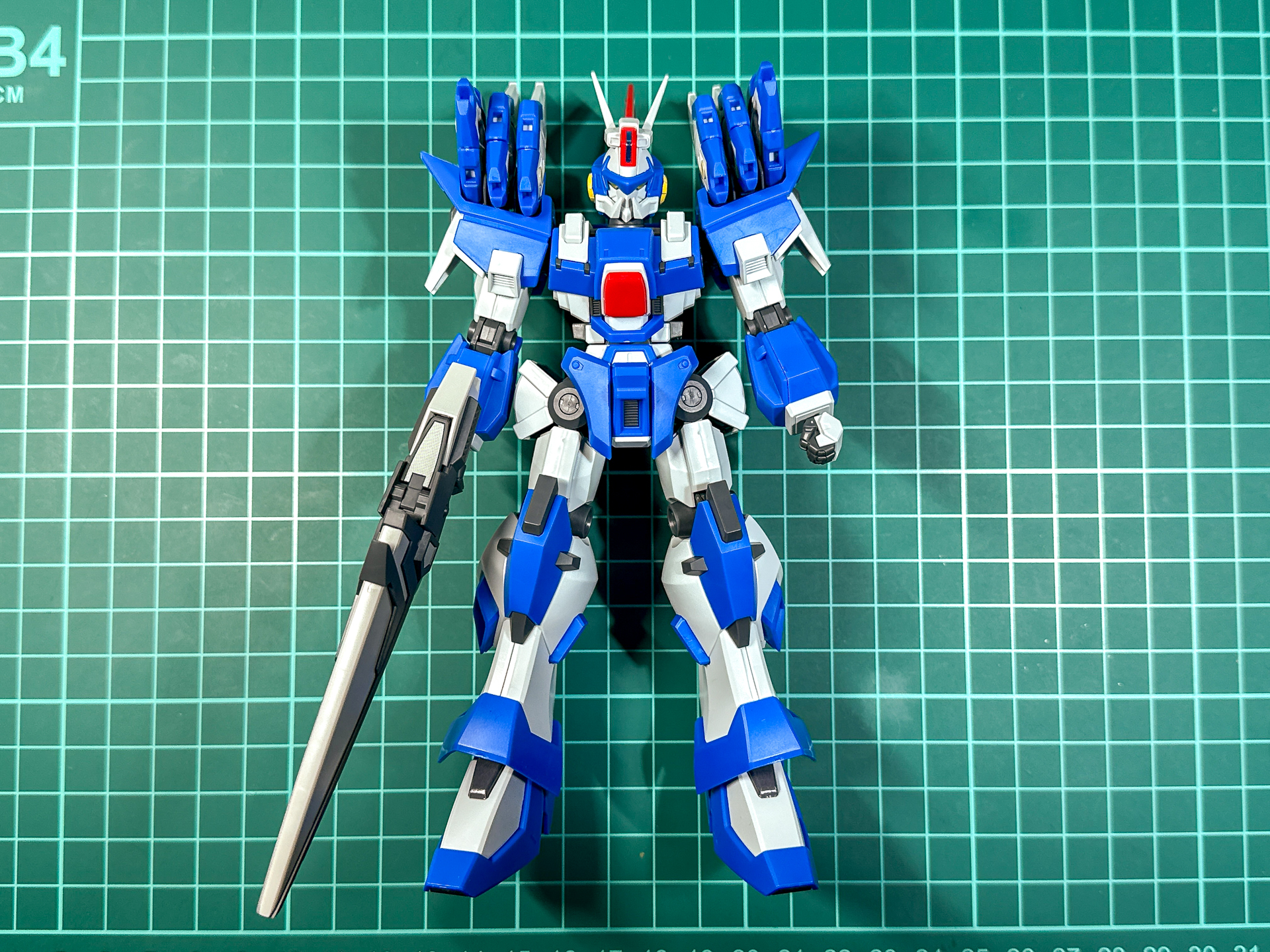 アシュセイヴァーの本体が完成です。