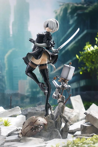 NieR:Automata Ver1.1a」より「2B」のフィギュアが本日出荷開始