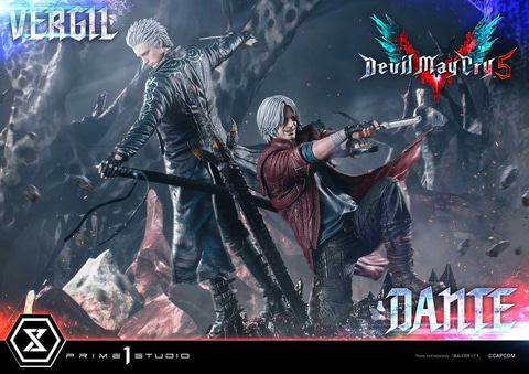 DMC5』ネロ、ダンテ、V、バージルがカッコ可愛いフィギュアに