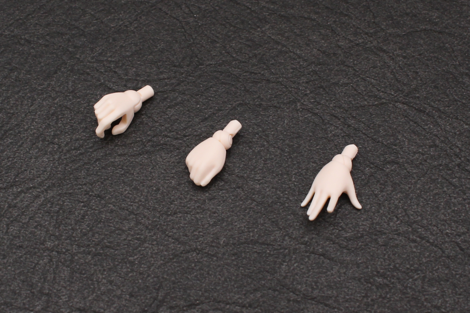 手首パーツは3種類