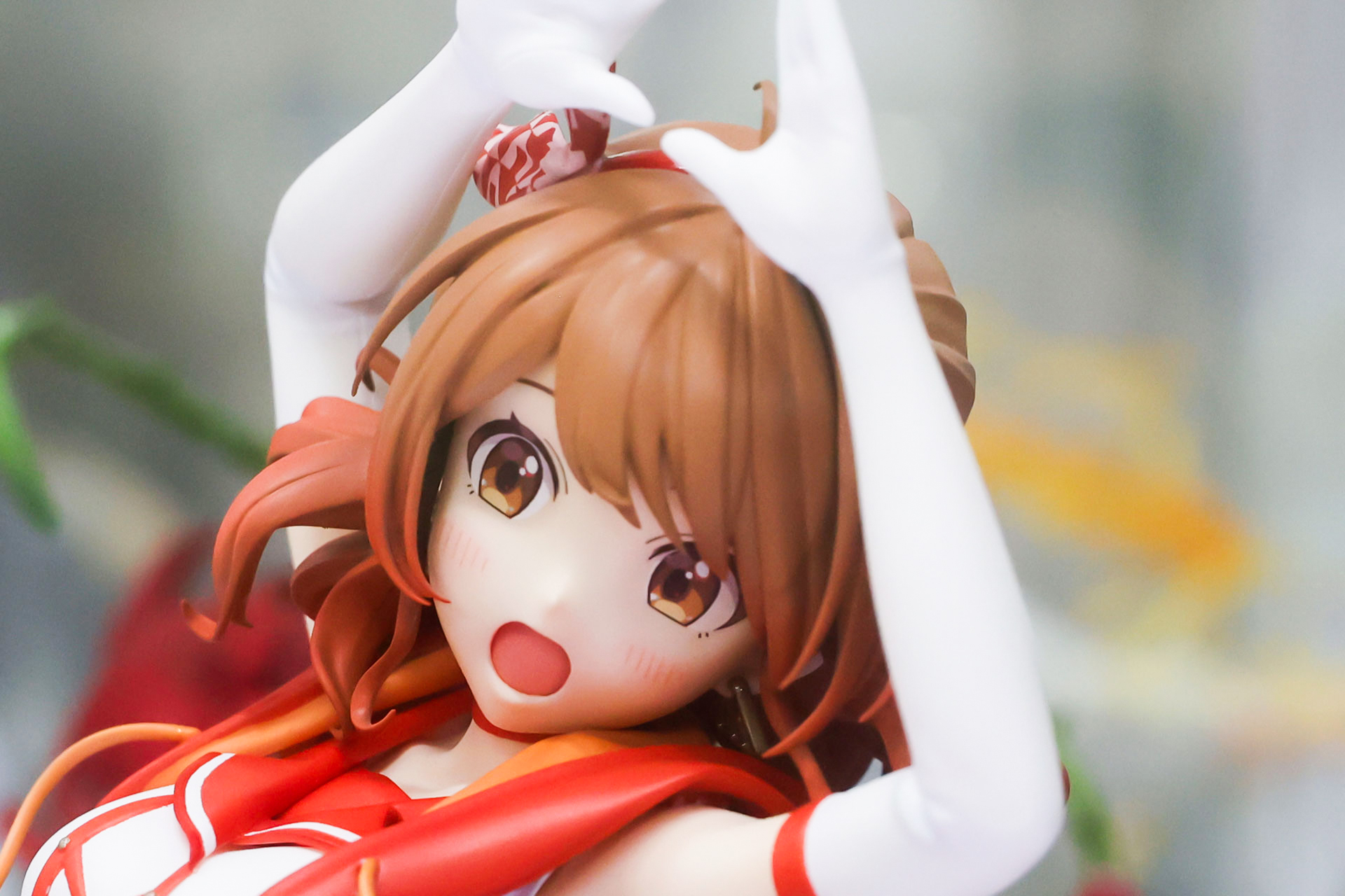 驚いたような表情をしているところが面白い