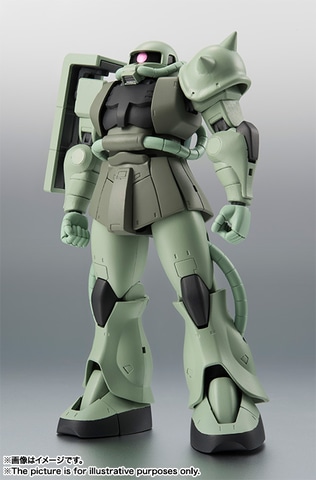 ROBOT魂 シャア専用ザク・量産型ザク ver. A.N.I.M.E. ROBOT魂<SIDE MS> ver. A.N.I.M.E.」の「ガンダム