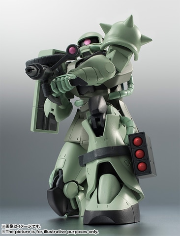 ROBOT魂 シャア専用ザクⅡ＋量産型ザクⅡ２体セット ROBOT魂<SIDE MS> ver. A.N.I.M.E.」の「ガンダム