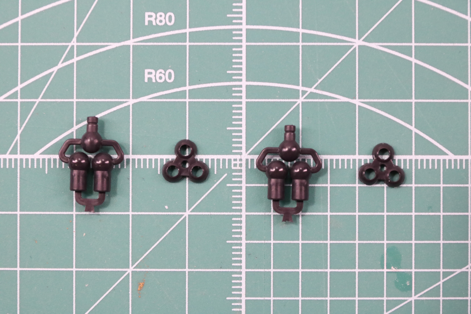 三連リストジョイントの組み立て