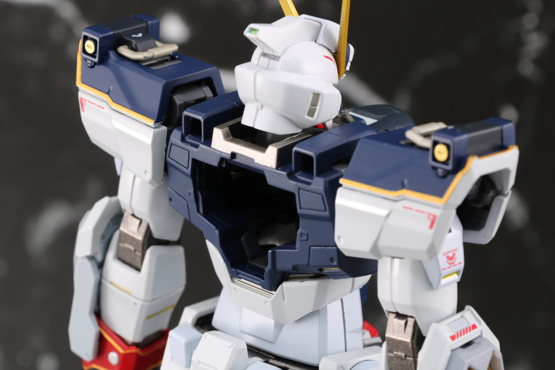 背部にコア・ファイターをドッキング