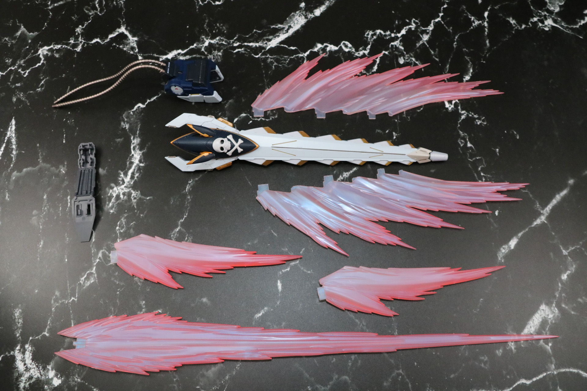 ジェネレーターユニット、ハイ・ビーム・ブラスター、エフェクトパーツ