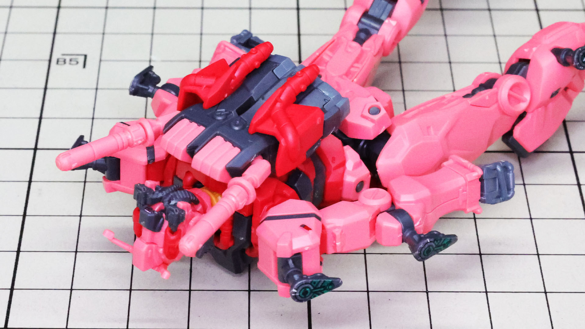 ガンダム本体にドッキングさせました